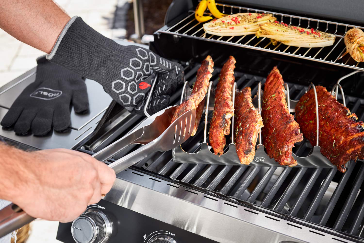 Premium Barbecue Grill Tongs - Image 3