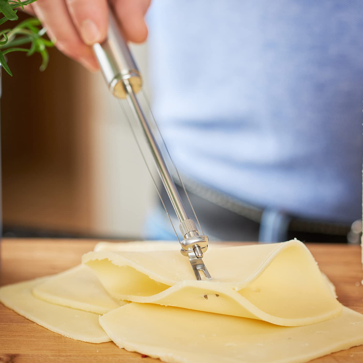 Rösle Stainless Steel 9.8-inch Wire Cheese Slicer - Image 5
