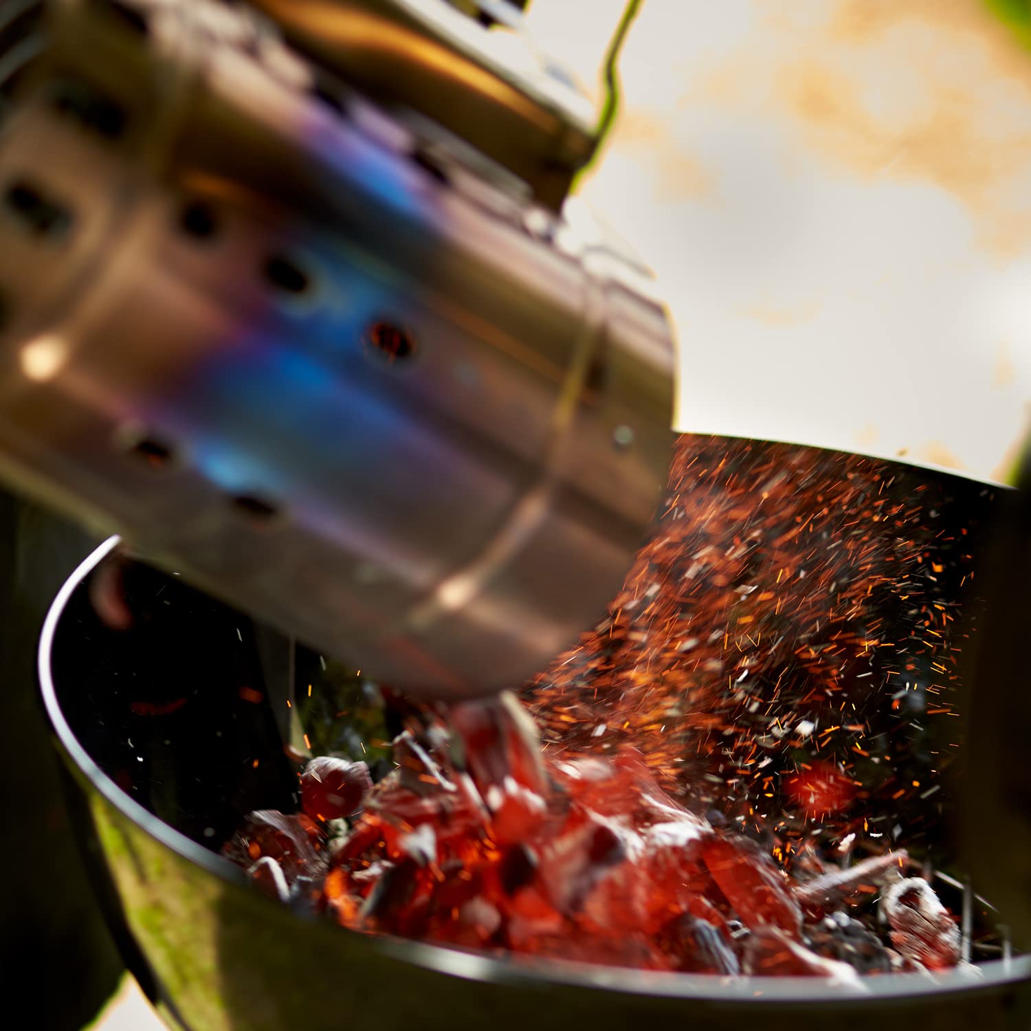 Rösle Stainless Steel Charcoal Starter Chimney, Silver, (25039) - Image 3