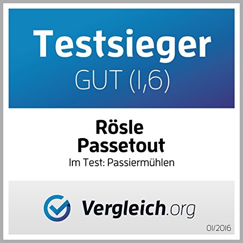 Rösle Stainless Steel Food Mill with Handle and 2 Grinding Disc Sieves, (16252) - Image 8