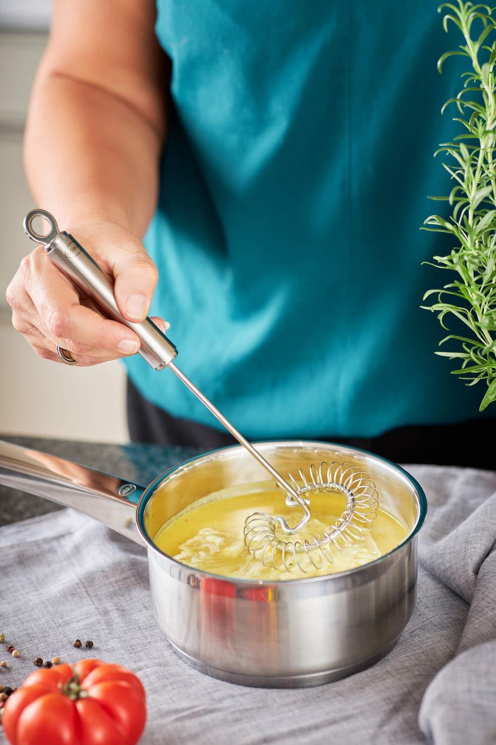 Rösle Stainless Steel Spiral Whisk, 10.6-Inch (95542) - Image 3