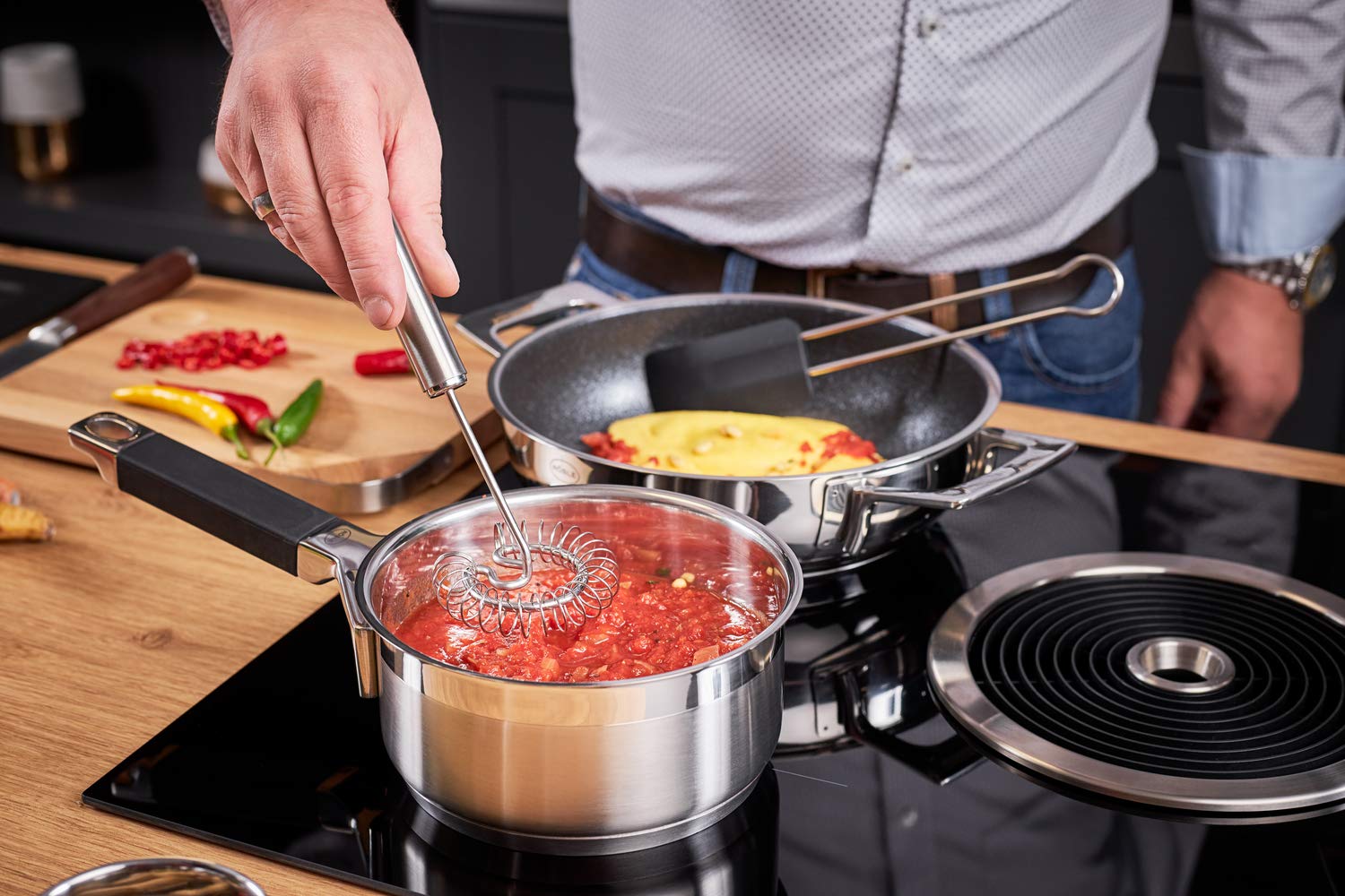 Rösle Stainless Steel Spiral Whisk, 10.6-Inch (95542) - Image 4