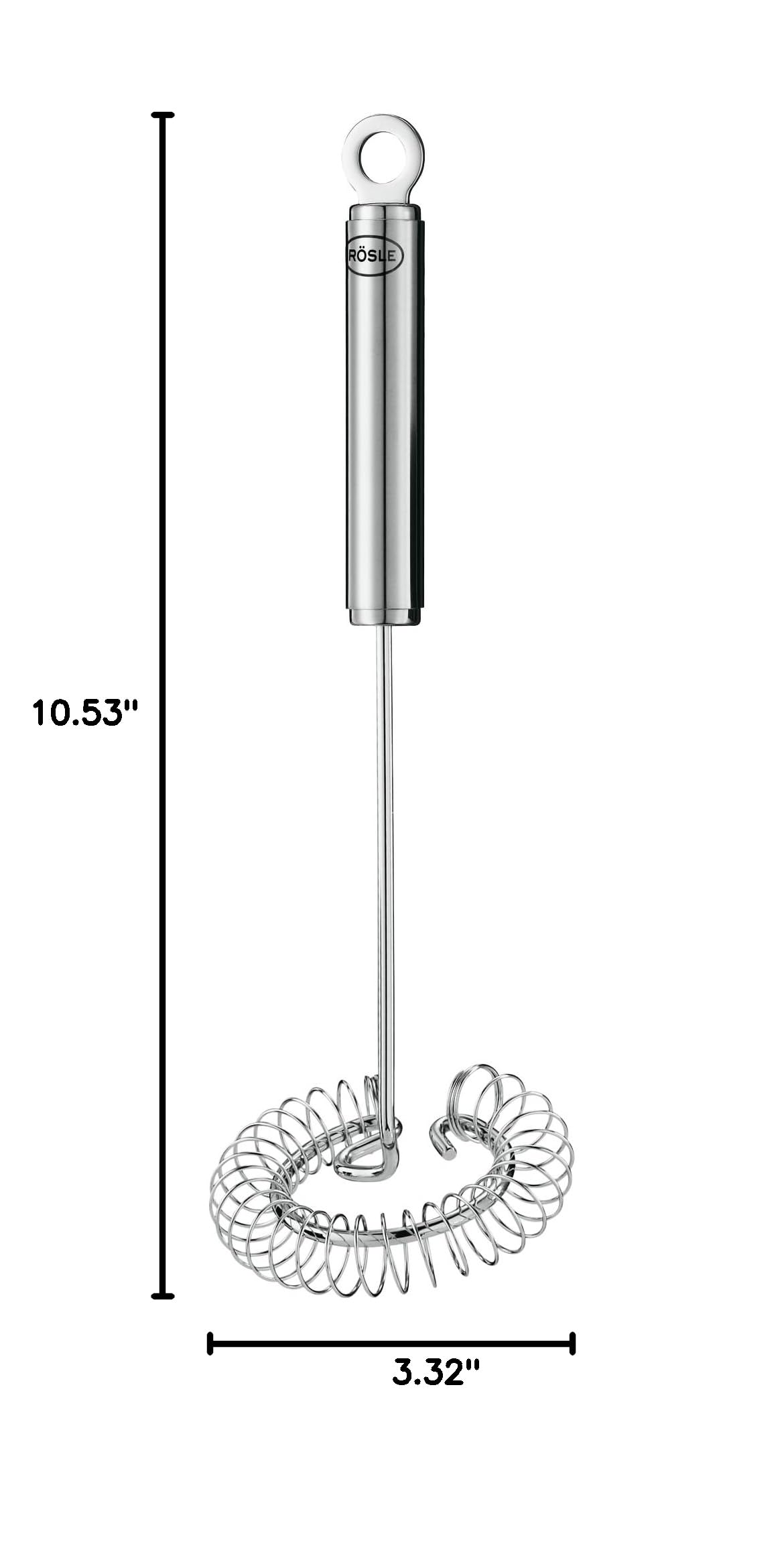 Rösle Stainless Steel Spiral Whisk, 10.6-Inch (95542) - Image 8