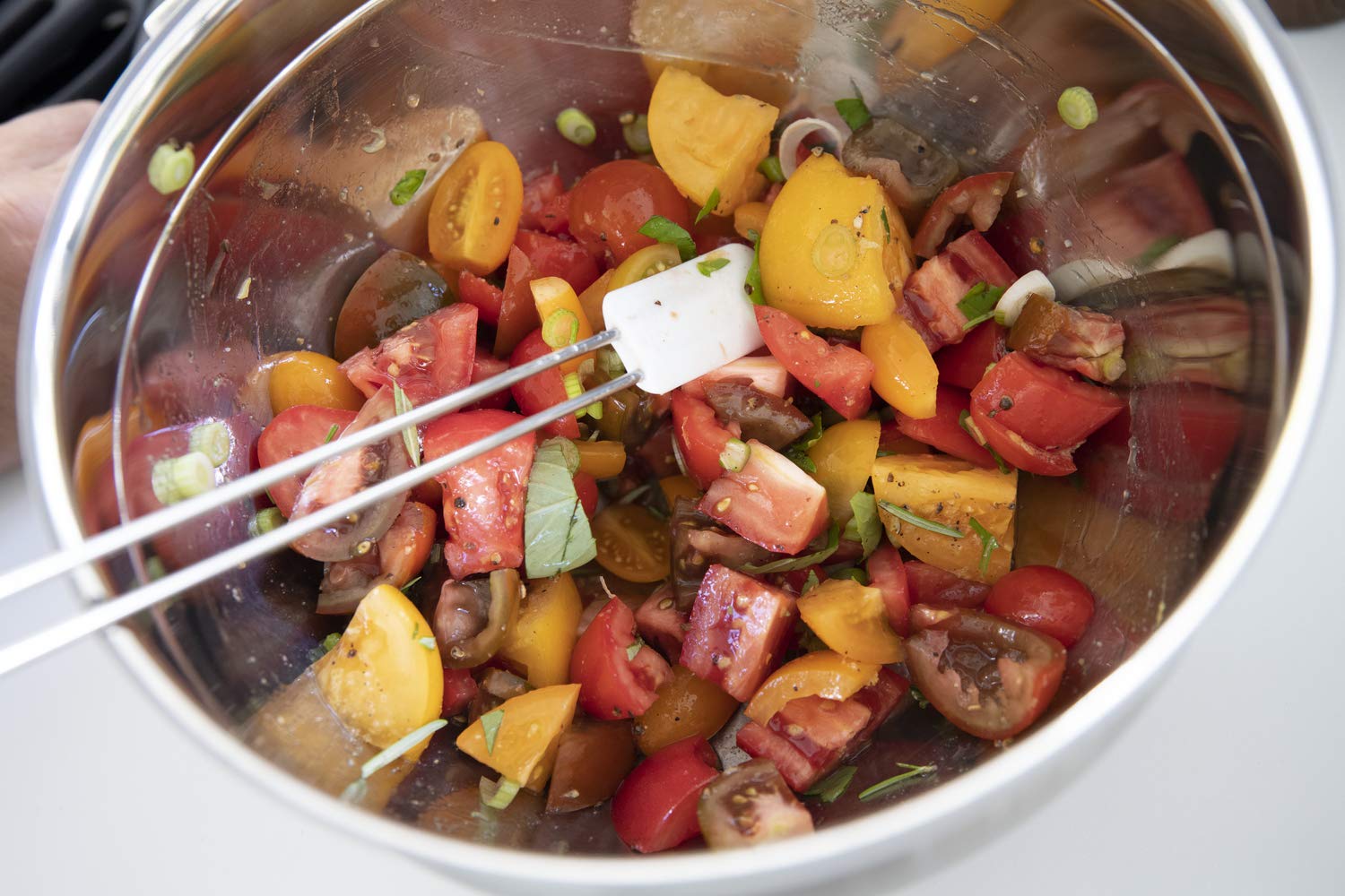 Rosle Stainless Steel & Silicone Flexible Spatula, 8-inch - Image 3